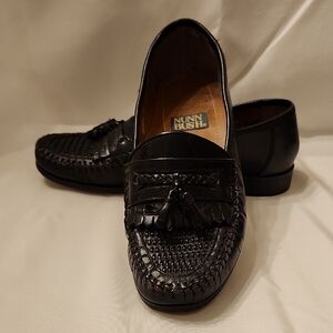 Nunn Bush Black Tassel Loafers for Men Size 8